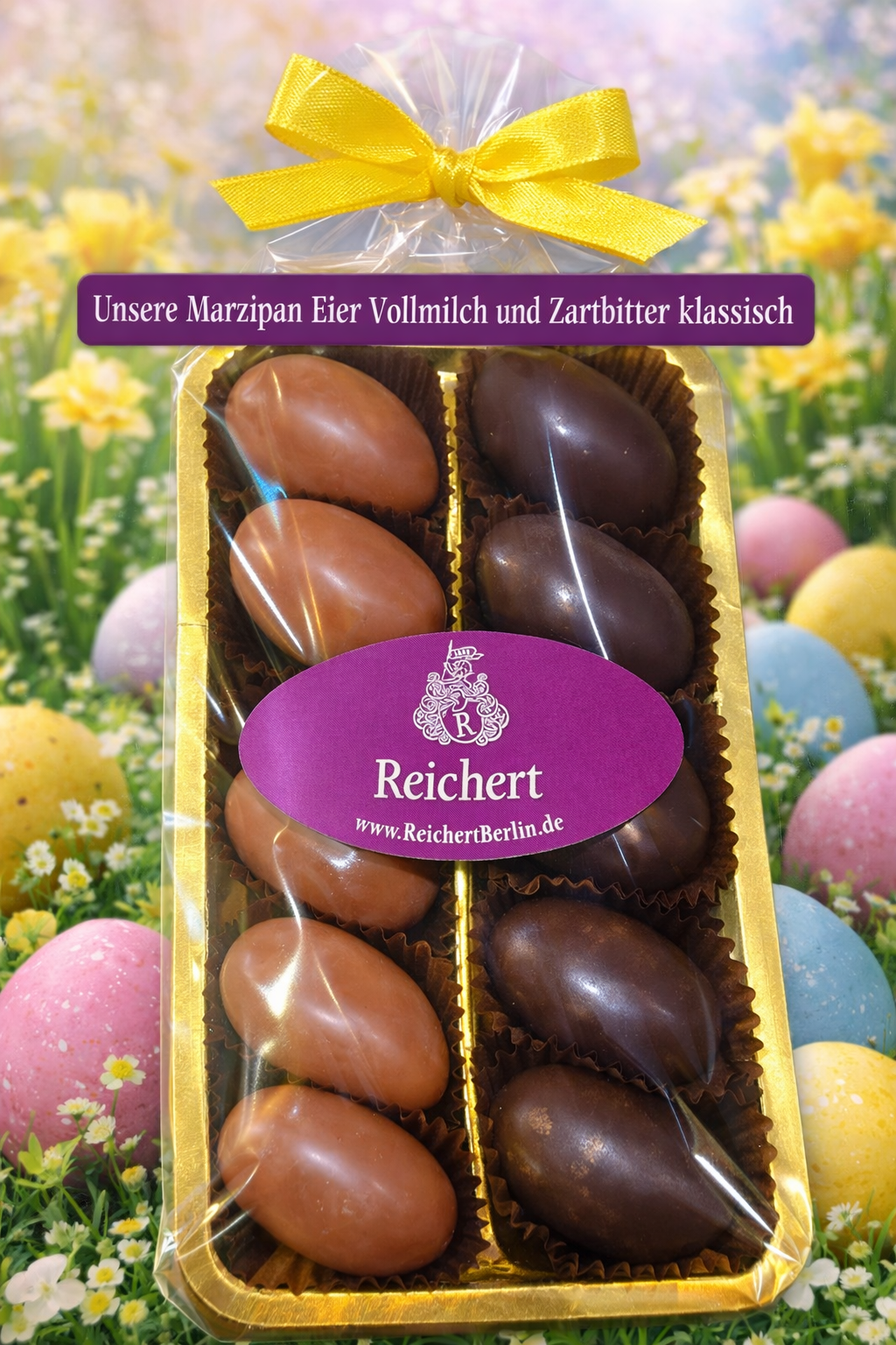 Marzipaneier Vollmilch Zartbitter klassisch