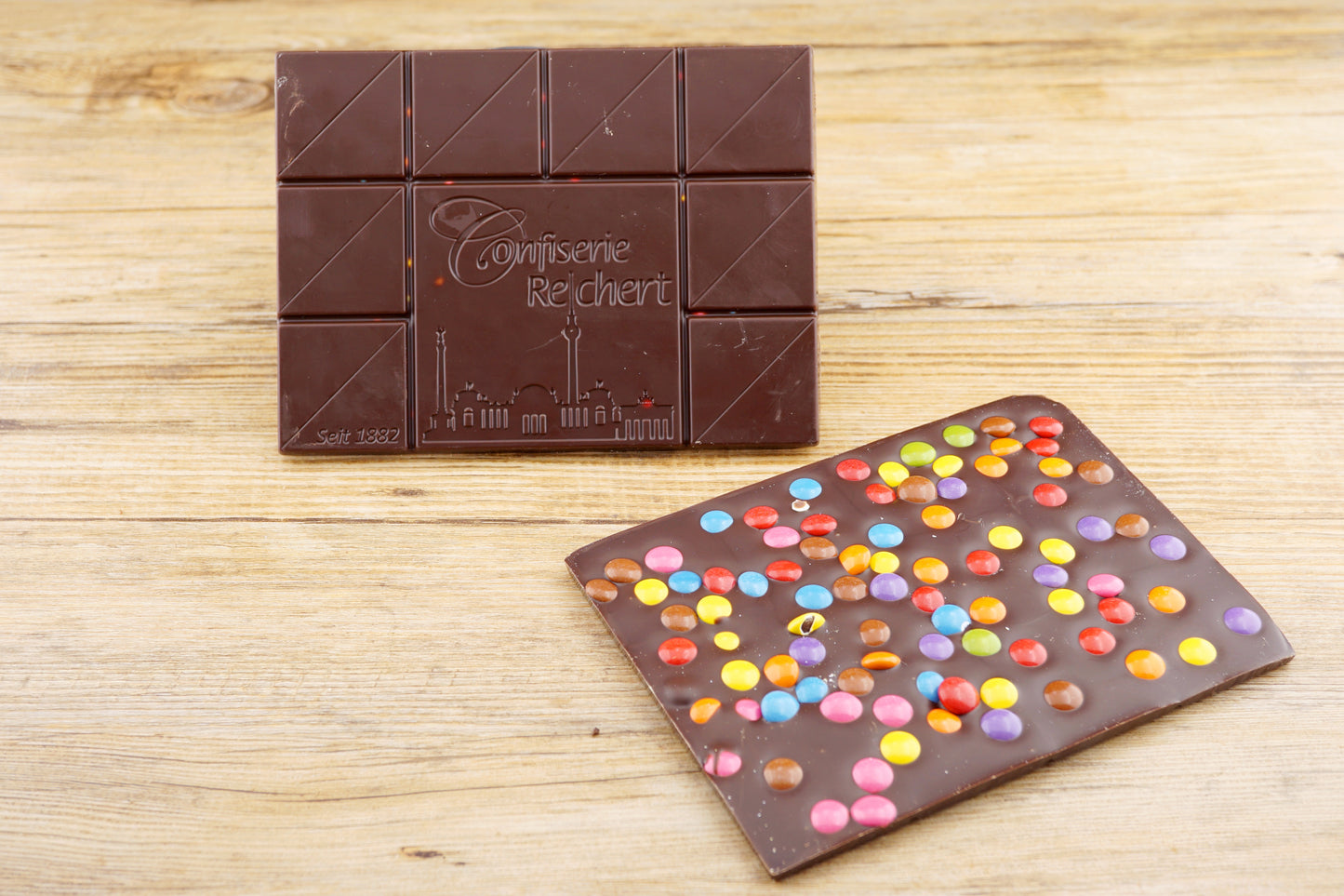 Tafelschokolade Smarties Zartbitter 95g