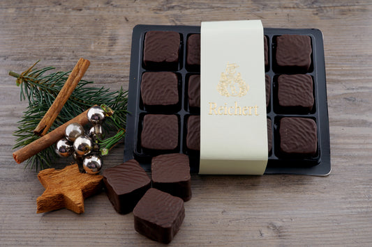 Dominosteine ohne Marzipan - 12 Stück